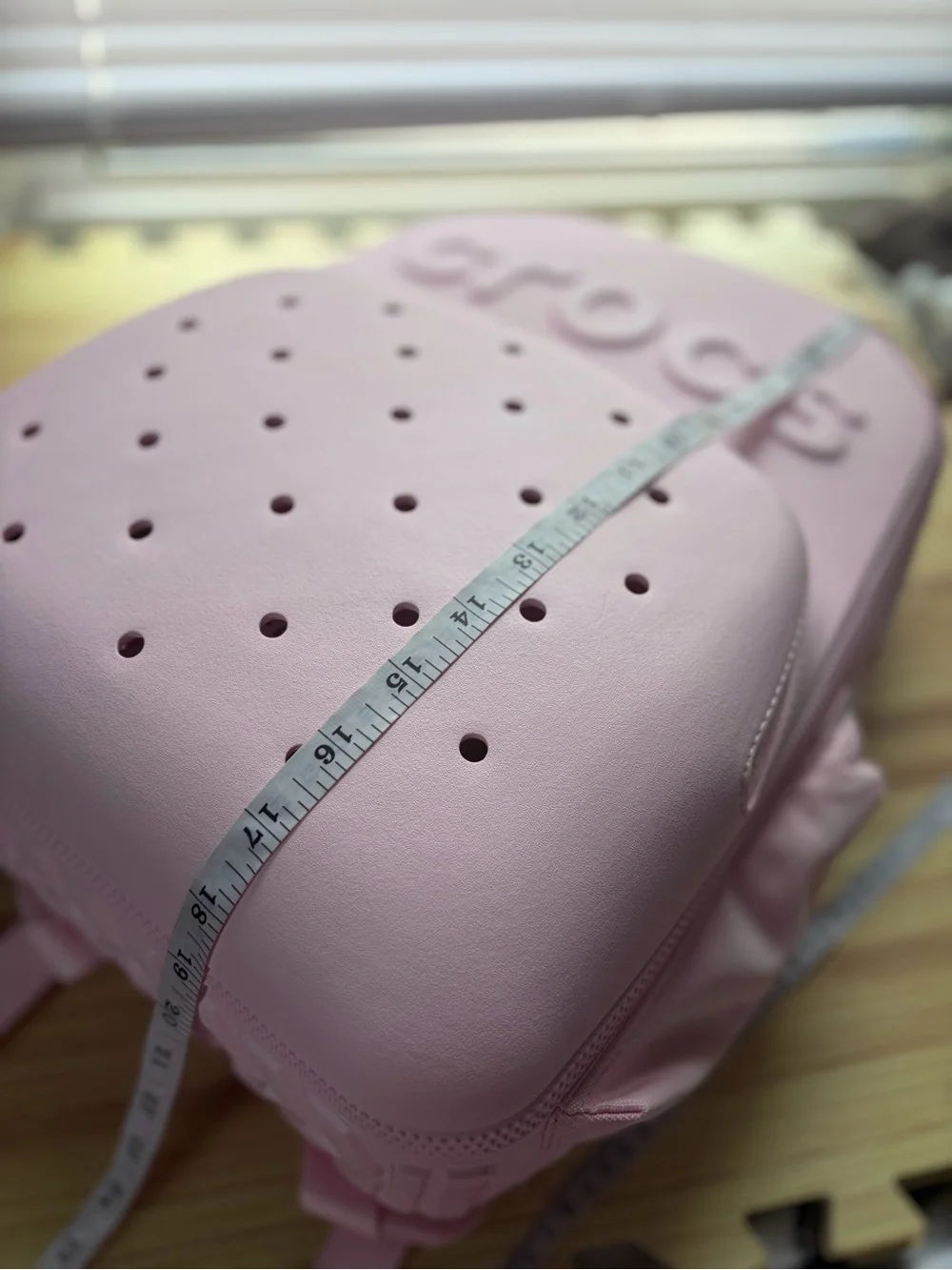 CROCS  backpack in Pink Milk Color